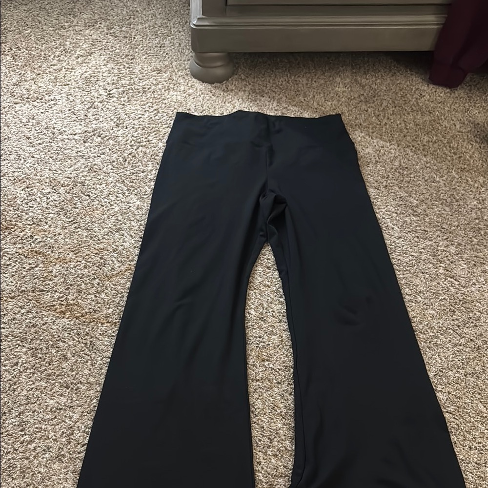 Black Wide-Leg Pants